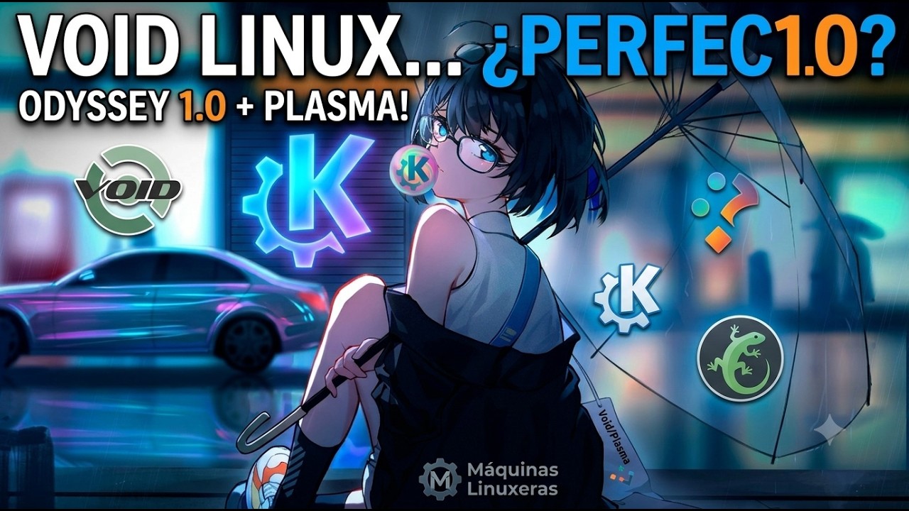 ¿Void Linux FÁCIL de Instalar? Probamos Odyssey 1.0 con KDE Plasma