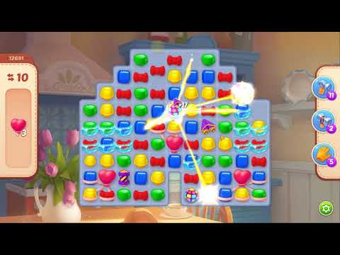 Homescapes Level 12691 No Boosters Gameplay #Bubunka