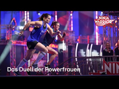 Arleen Schüßler vs. Stefanie Noppinger: Duell der Powerfrauen | Ninja Warrior Germany Allstars 2022