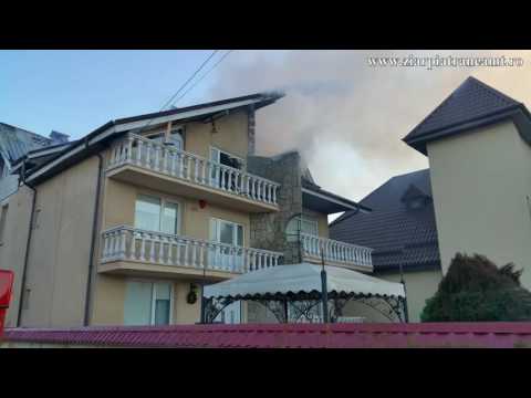 Incendiu pensiune Boema