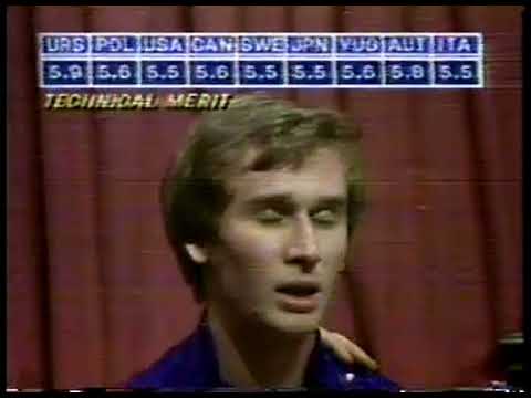 Figure Skating - 1986 - Mens World Championships - Brian Boitano + Brian Orser + Alexander Fadeev