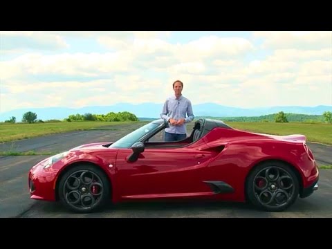 Alfa Romeo 4C Spider 2016 Review | TestDriveNow
