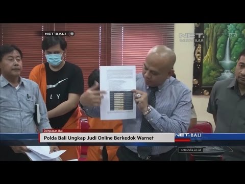 NET. BALI - POLDA BALI UNGKAP JUDI ONLINE BERKEDOK WARNET