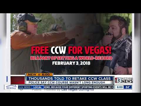 Police making thousands retake free CCW class after...