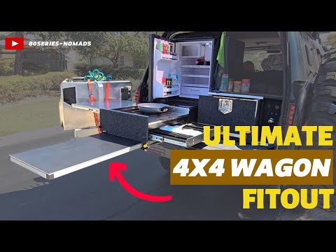 Ultimate 4x4 Fitout - Custom Kitchen, Hot Water System & 12V Setup for Off Road Adventures