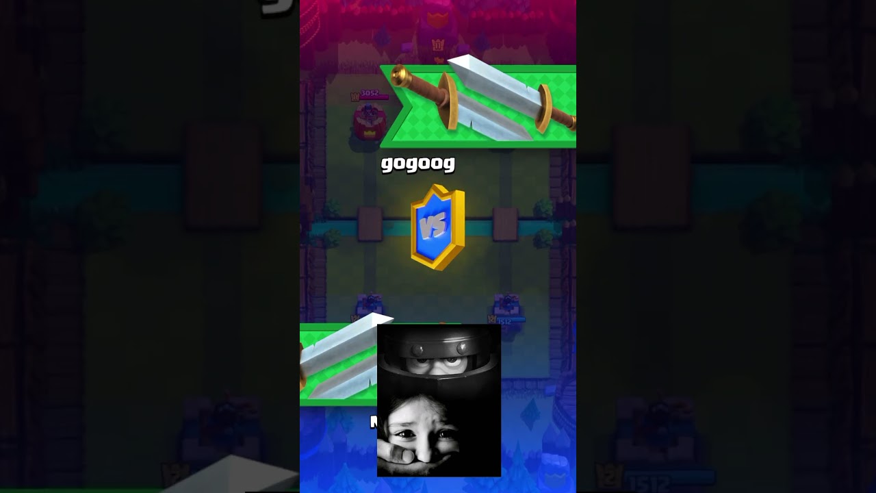 SNEAKY MEGA KNIGHT #clashroyale #clashroyaledaily #supercell