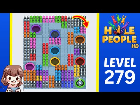 Hole People Level 279 Solution Walkthrough
