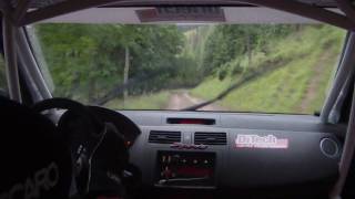 preview picture of video 'Schneebergland Rallye 2010. SP 9, 12, 15 Haraseben - Fahrt mit Damian Izdebski'