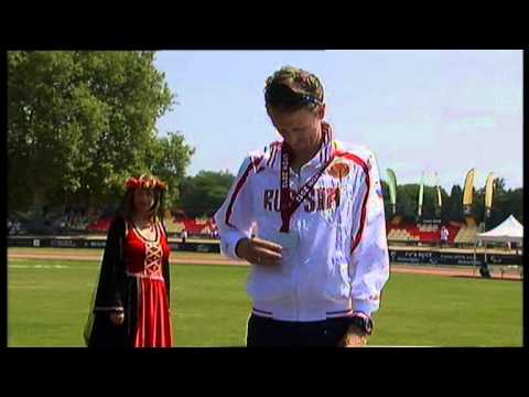 Athletics - men's 100m T37 Medal Ceremony - 2013 IPC Athletics World Championships, Lyon