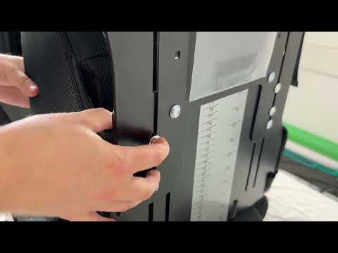 Installation: upper body guide (firm)