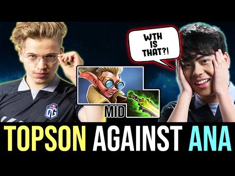 Topson showing to Ana what SNAPFIRE Mid can do - ONE COMBO DELETE! DOTA 2