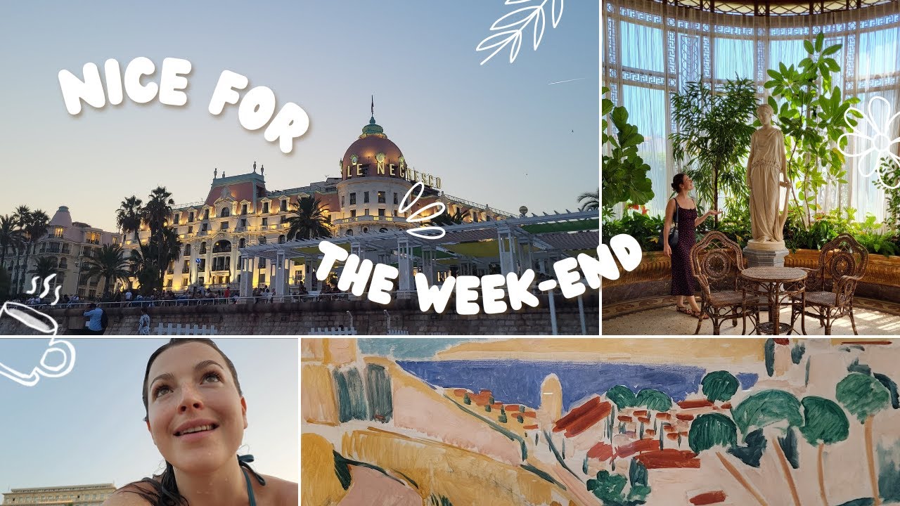🇫🇷Let's spend the week-end in Nice ☀️🌴 (French vlog w/ french subs)