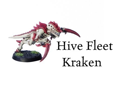 How to paint Hive Fleet Kraken Tyranids
