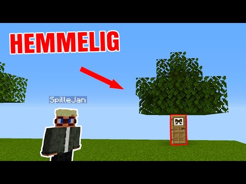 SPILLE-JANS HEMMELIGE BASE!! - Dansk Minecraft