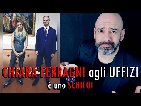 CHIARA FERRAGNI agli UFFIZI è uno SCHIFO!
