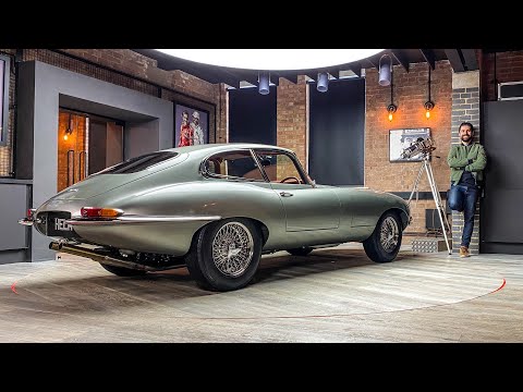 NEW! HELM Jaguar E Type 300hp Restomod - FIRST DRIVE Review!