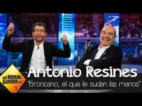 "Broncano, el que le sudan las manos", el recado de Pablo y Antonio Resines - El Hormiguero 3.0