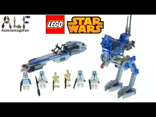 Vídeo relacionado con LEGO Star Wars 501st Legion Clone Troopers 75280 Kit de construcción, juego de acción genial para juego creativo y construcción impresionante; gran regalo o sorpresa especial para niños (285 piezas)