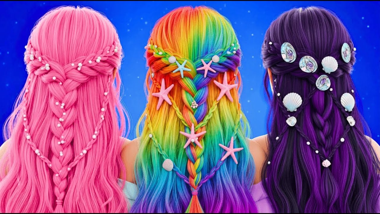 CREEPY vs CUTE Mermaid Makeover 💖 Who Wins the Glow-Up Battle?