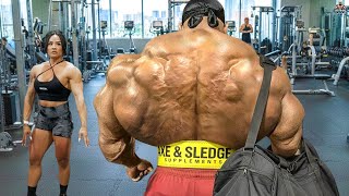 BIGGEST BACK HUMANLY POSSIBLE - GENETIC BEAST WITH a SMALL WAIST
