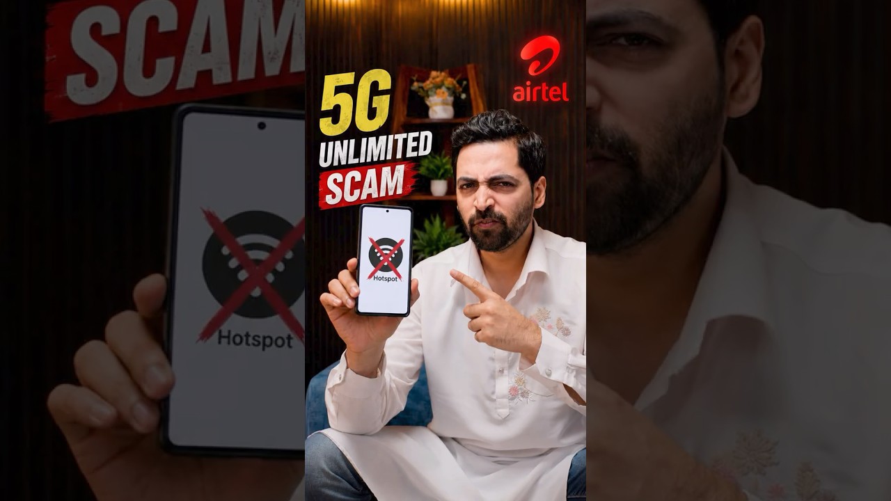 Airtel Unlimited 5G EXPOSED 🚨 #shorts