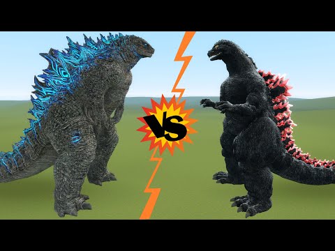 Godzilla vs Heisei Godzilla Death Run - Garry's Mod