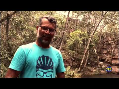 CACHOEIRA DO BONITO EM SÃO JOÃO D’ALIANÇA GOIÁS TVN BRASIL