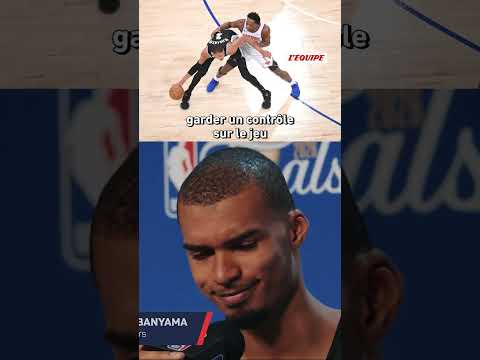 Les mots de Wembanyama après la défaite des Spurs en finale NBA #basketball #nba