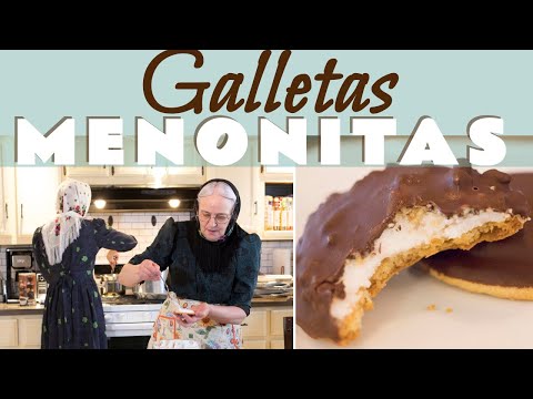 Receta De Galletas Menonitas Con Grenetina y Cubiertas De Chocolate