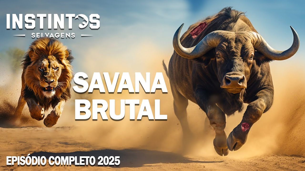 SAVANA BRUTAL | Predadores de Apex Sobrevivem no Coração da África | Documentário Animais
