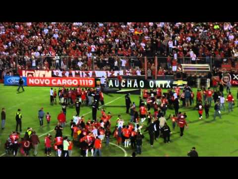 G.E.Brasil 2X0 Novo Hamburgo - Entrada do time Xavante em Campo