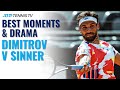Grigor Dimitrov vs Jannik Sinner: Best Moments | Rome 2020