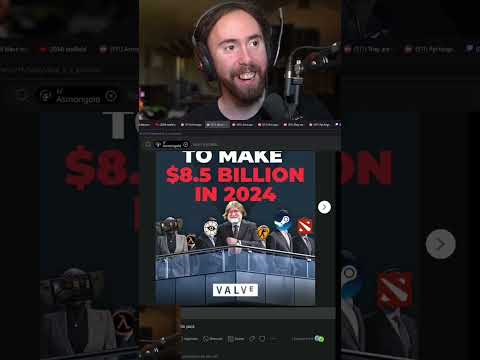 Gaben Does Nothing and Won #asmongold #twitch #reacts #news #drama #gaming #steam #valve #gaben