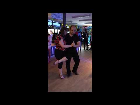 Urban Tango Nights Improvised Tango demo at  Party by the Sea to Leave a Light On  by Tom Walker