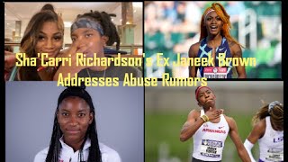 Sha'Carri Richardson's Ex-Girlfriend Jamaican Athlete Janeek Brown Addresses Abuse Accusations