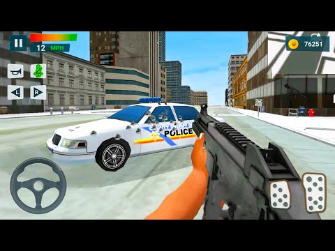 Roofless Coupe Car Driving - City Criminal Villains Simulator #12 - Android Gameplay