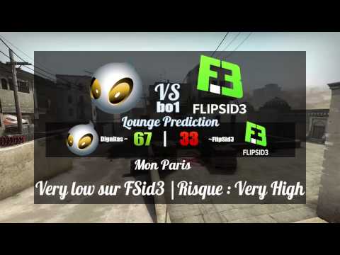 CS:GO | Bet Prediction : Dignitas vs FlipSid3
