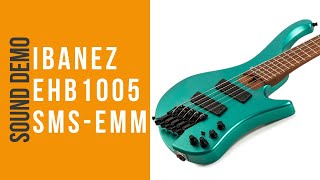 Video thumbnail for Ibanez EHB 1005SMS-EMM - Sound Demo (no talking) by Bass Bonedo