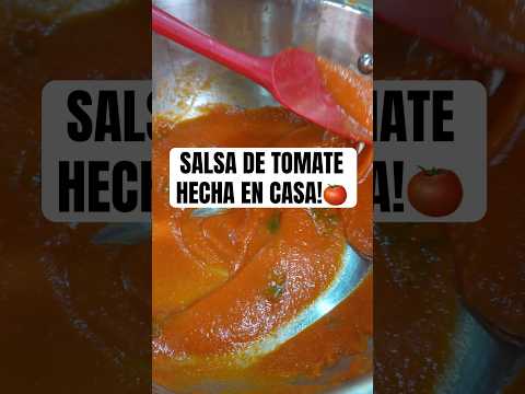 🍅 Cómo hacer una SALSA DE TOMATE ITALIANA en casa 🇮🇹 #chefroberta #comida #salsa