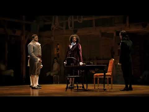 Screenshot from We Know lyrics video by Original Broadway Cast of Hamilton
