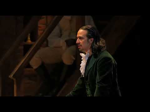 Hamilton cast performing song We Know