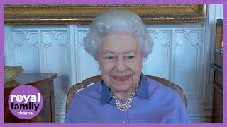 The Queen Shares Memories of Achieving Life Saving Award During Video Call