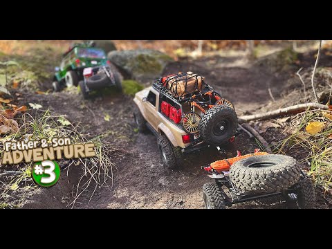 Father & Son RC Adventure #3 -Overland Trailer Test /Traxxas/Axial/ RC CRAWLER