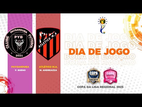 PAYSANDUBA (PIMENTA BUENO)  X  ATLÉTICO M.A. (MINISTRO ANDREAZZA)  |  4ª COPA REGIONAL SOCIETY