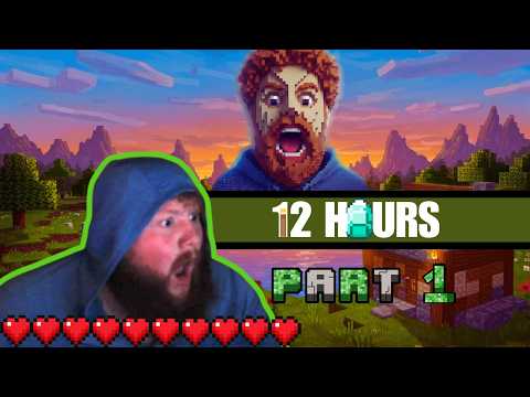 12 HOURS OF CASEOH PLAYING MINECRAFT - Part 1