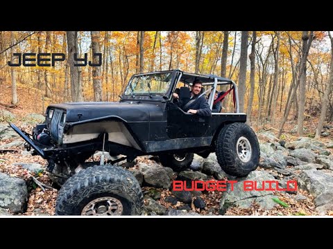 Jeep Wrangler YJ Build///Best budget rock crawler//motobilt stretch