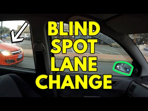 BLIND SPOT When Changing Lanes and Merging (Watch Why People FAIL Driving Test)