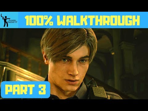 Resident Evil 2 100% Walkthrough Part 3