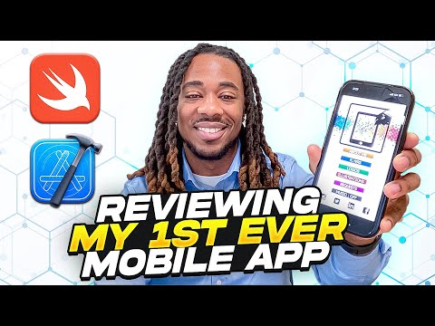 Reviewing The First Mobile App I Ever Made In 2014 | XCode & Swift | Review Of New App In Flutter
