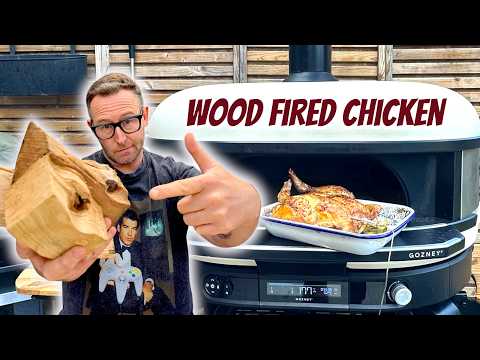 Wood fired chicken in the new Gozney Dome Gen 2 XL using the wood fired control kit. 